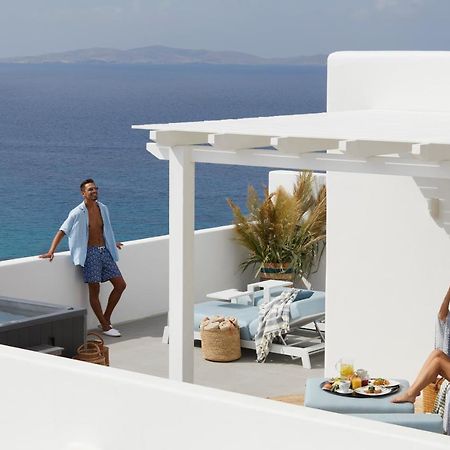 Отель Epic Blue Mykonos Houlakia  Экстерьер фото