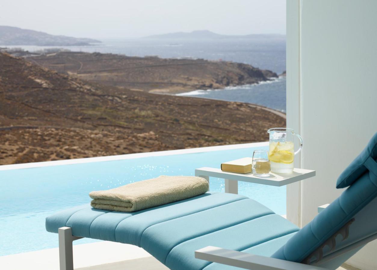 Отель Epic Blue Mykonos Houlakia  Экстерьер фото